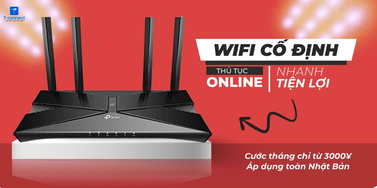 WiFi cố định.