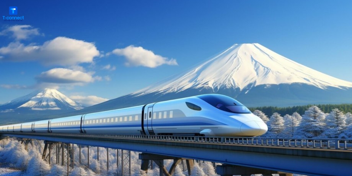 Tàu cao tốc Shinkansen là một trong những cách đi từ Nagoya đến Tokyo nhanh nhất.