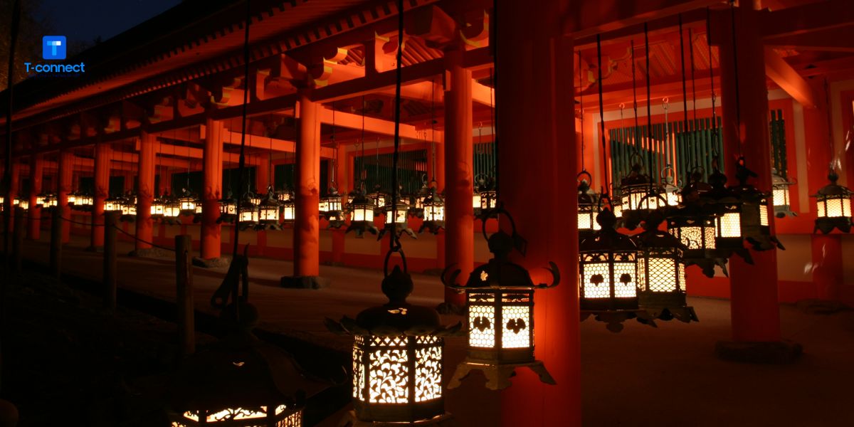 3000 chiếc đèn lồng được thắp sáng trong đền Kasuga Taisha