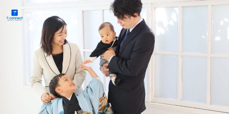 Nhận trợ cấp sinh con ở Nhật đối với gia đình có con nhỏ