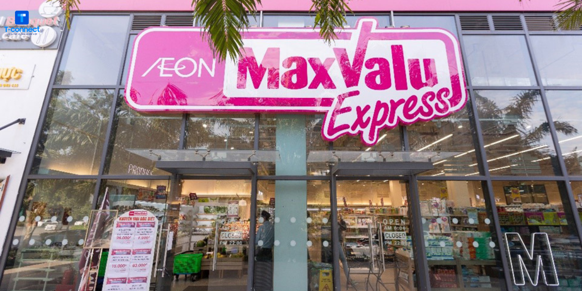 Siêu thị giá rẻ Max Valu mở 24/7.