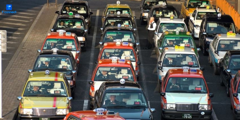 Cách gọi taxi ở Nhật