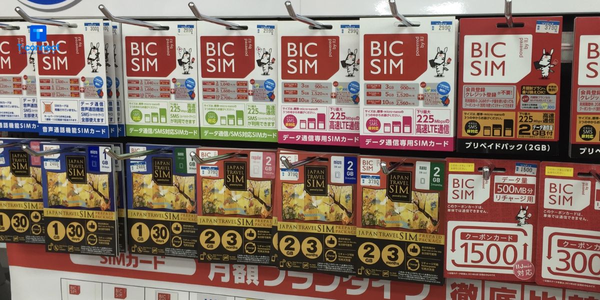 Sim trả trước được bán tại các cửa hàng tiện lợi