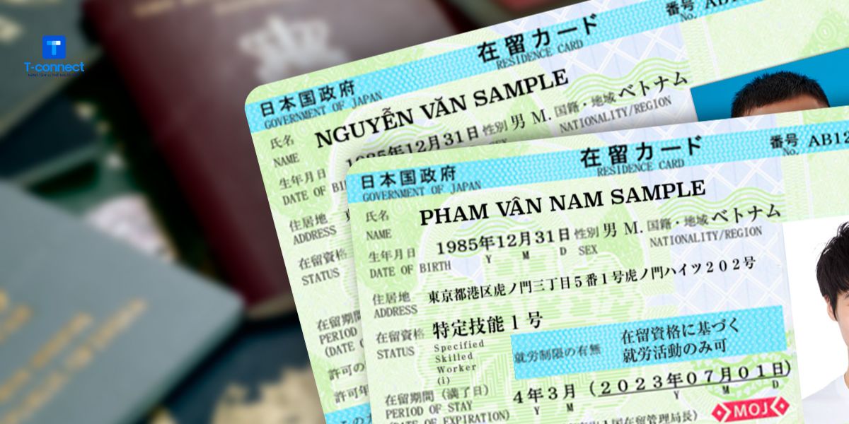 Thẻ cư trú Nhật Bản - giấy tờ quan trọng bạn nhất định phải có