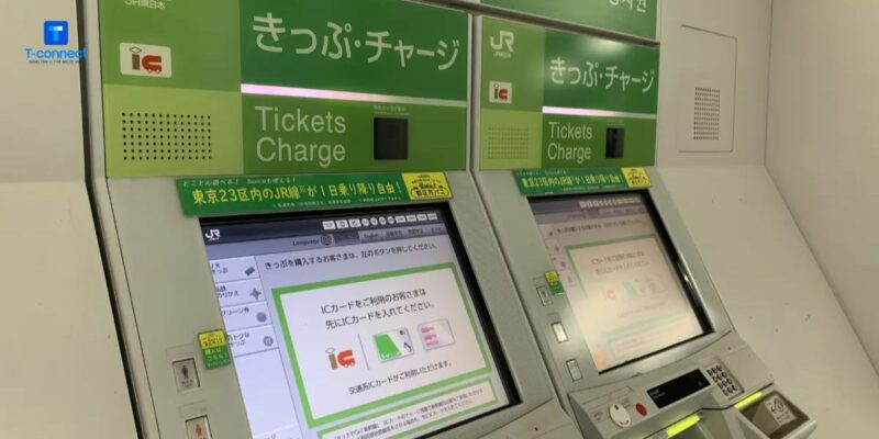 Đăng ký thẻ Suica dễ dàng và tiện lợi qua máy bán vé tự động