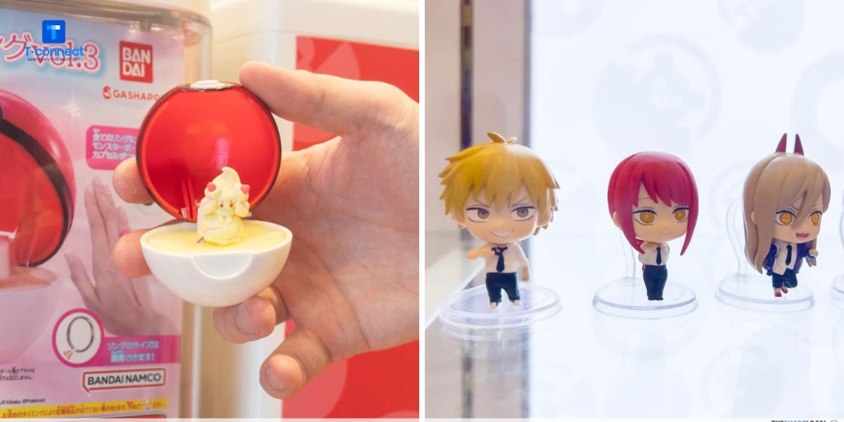 Đồ chơi Gashapon có sức hút đặc biệt với mọi người dân Nhật Bản