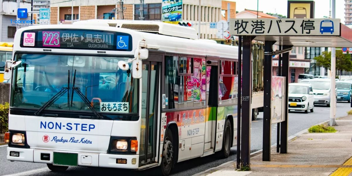 Xe buýt là loại phương tiện giao thông phổ biến và tiết kiệm chi phí tại Nhật Bản