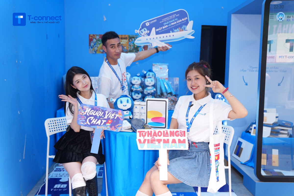 T-connect tại lễ hội Việt Nam ở Osaka và Tokyo