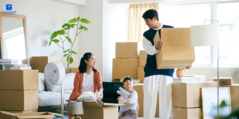 Đổi địa chỉ ở Nhật
