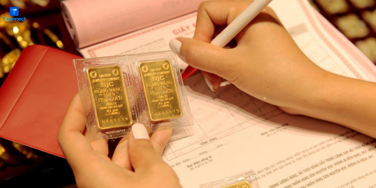 Luôn lấy hóa đơn và giấy chứng nhận khi mua vàng ở Nhật.