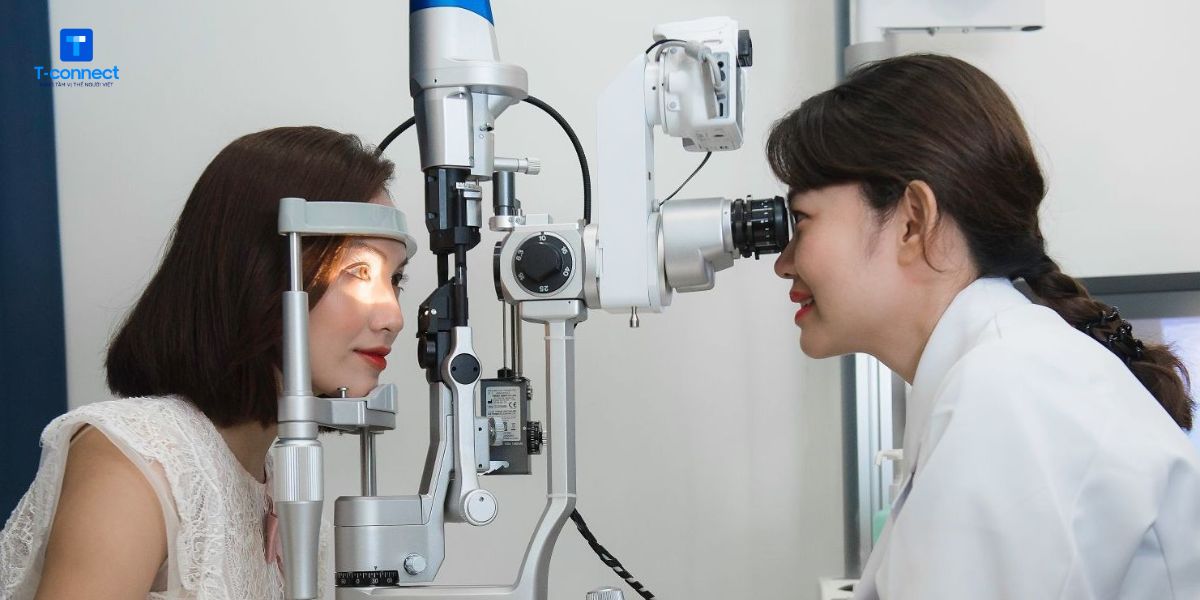Cần chọn phòng khám uy tín để khám mắt ở Nhật