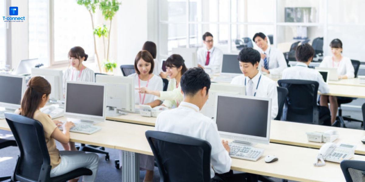 Nhật Bản có môi trường làm việc chuyên nghiệp và thu nhập cao.